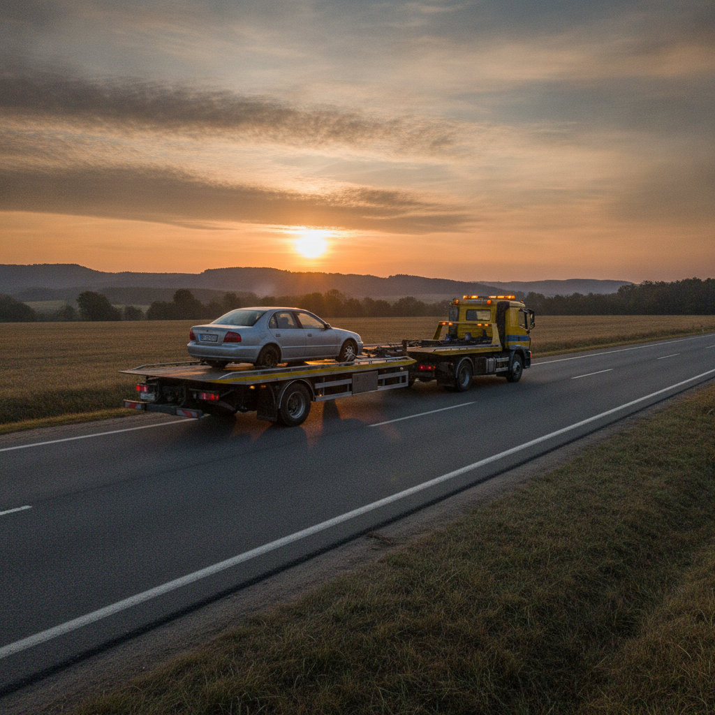 roadside assistance
 - no faces and no text